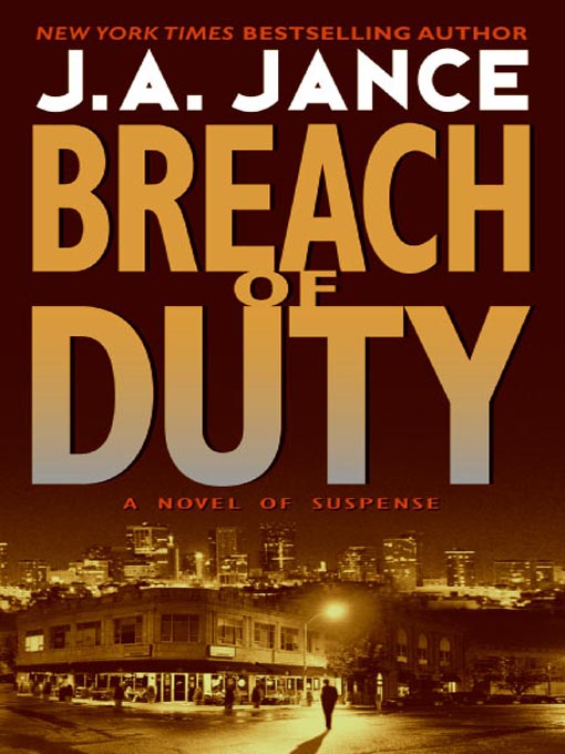 Title details for Breach of Duty by J. A. Jance - Wait list
